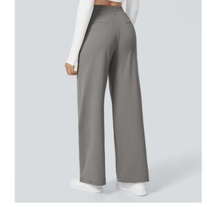 HALARA Women's Wide-Leg Pants in Gray